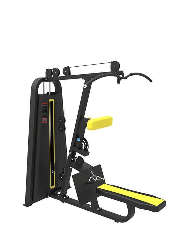 lat machine rowing