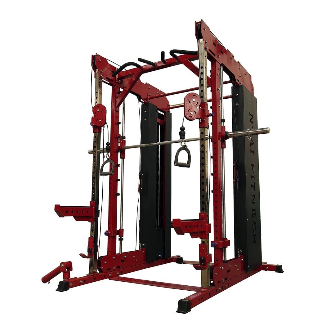 squat rack smith machine combo