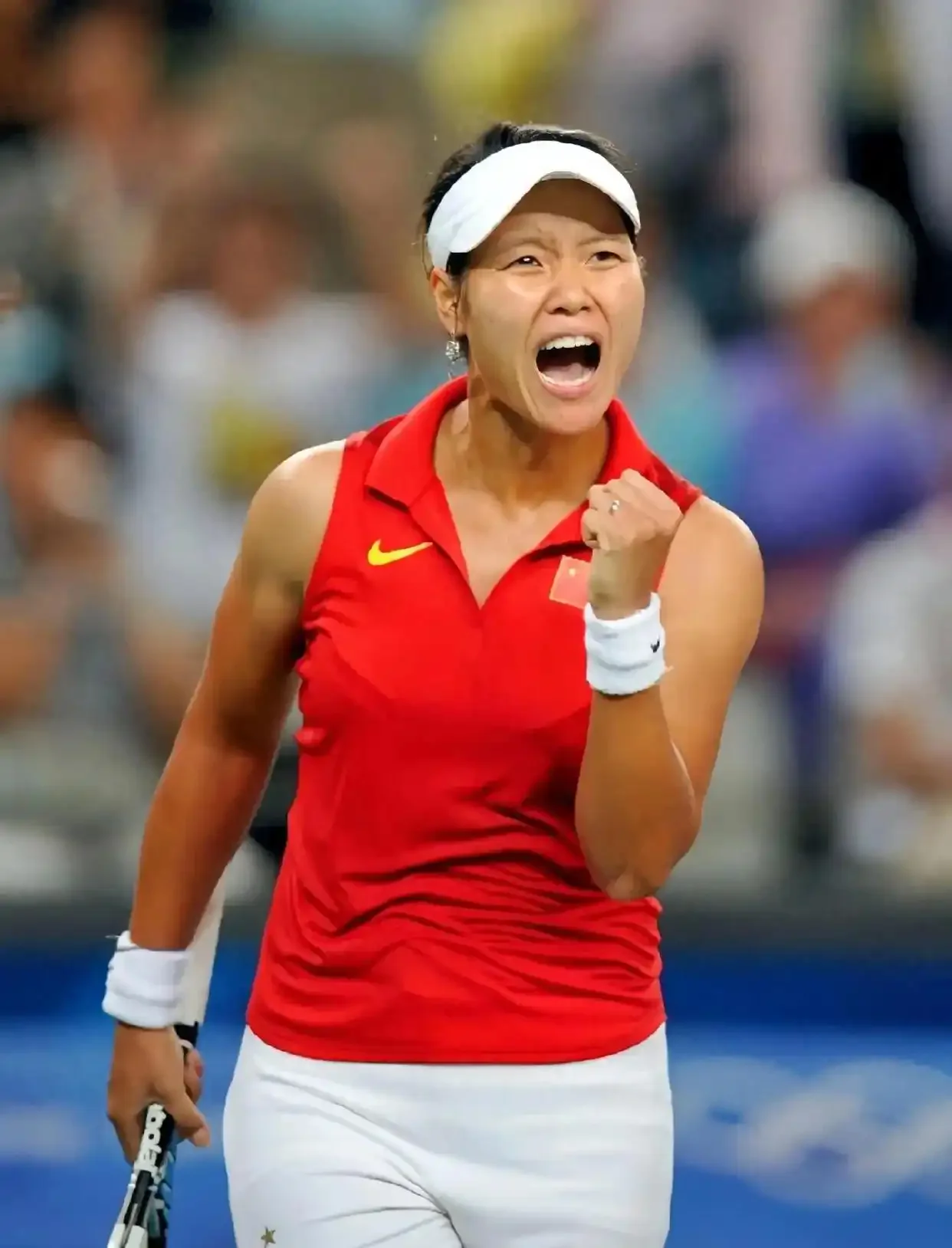 Li Na, Chinese tennis champion, photographed during her professional career